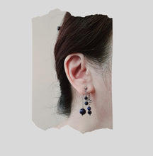 Load image into Gallery viewer, Front Back Earrings - Gemstones (Product ref: E021)

